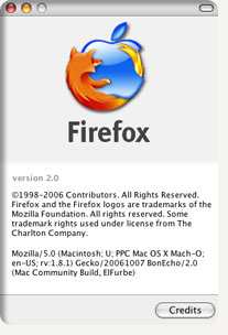 Macoptimierter Firefox