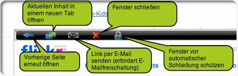 Screenshot - Cooliris Menüleiste