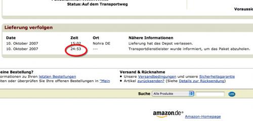 Andere Zeiten bei Amazon