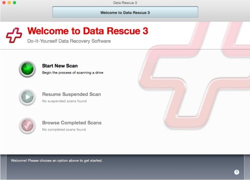 Der Screenshot zeigt DataRescue 3 unter Mac OS 10.10.3 Beta. Das Programm hat schon viele Daten gerettet. 