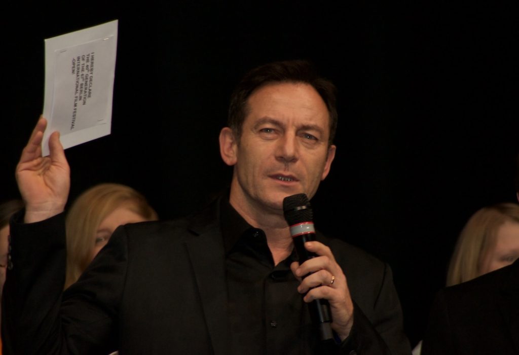 Jason Isaacs sorgte im Saal für eine sehr unterhaltsamme Stimmung bei der Eröffnung